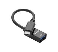 Adaptateur celexon USB-C vers USB-A M/F, noir