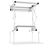 celexon ascenseur de projecteur motorisé PL300 | extension max. 47 cm | support plafond réglable en hauteur escamotable, finition affleurante | compatible plafonds suspendus, interrupteur mural inclus
