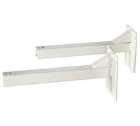 celexon écarteur Mural Professional Blanc | écart 70cm | Kit de montage à 2 supports pour écrans Professional et Economy dans les largeurs indiquées