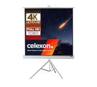 Ecran de projection sur pied celexon Economy 244 x 244 cm- White Edition