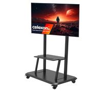 celexon Support TV Adjust-55110MP 55–110" jusqu'à 100 kg, réglable, tablette, VESA 800x600 - Noir