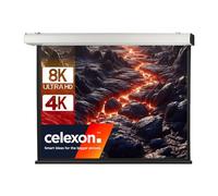 celexon Écran de Projection motorisé Expert XL 175" 350x265 cm 4:3 | écran de vidéoprojecteur 8K Full HD pour Plafond ou Mur | idéale pour Grandes Projections & installations Professionnelles