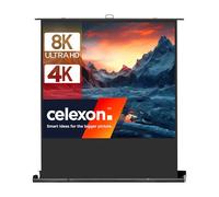 celexon Écran de Projection Portable Ultramobile Plus Professional Pull-Up 95" | 200x150 cm 4:3 | Écran de vidéoprojecteur 8K Full HD à déploiement Rapide | poignée de Transport + système à Ciseaux