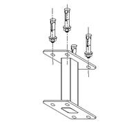 celexon équerres de Plafond pour écrans de Projection Professional Plus 50 cm