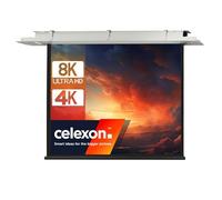 celexon Écran de projection encastrable motorisé Expert 150" 300x225 cm 4:3 – Interrupteur mural