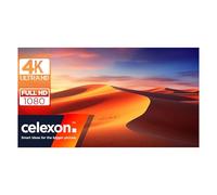 celexon Expert PureWhite Écran de Projection 165" | 350x219 cm 16:10 | Cadre de présentation étroit Blanc Mat 4K, Full-HD pour Home cinéma et Bureau vidéoprojecteur | Fixation Murale discrète