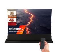 Écran de projection de sol motorisé celexon HomeCinema Plus à Haut Contraste 265 x 149 cm, 120" - CLR UST, noir
