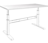 Plateau de bureau celexon eAdjust Mélamine- 175 x 75cm, blanc