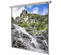 celexon Professional écran de Projection Manuel 120" | 220x220cm 1:1 | Écran manuel 4K Full HD pour bureau et home cinéma, montage mural ou plafond