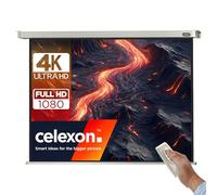 celexon Écran de projection motorisé Pro 95" 200x150 cm (4:3) 4K/Full-HD Télécommande