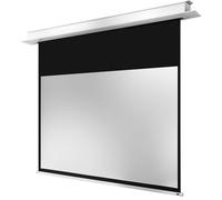 celexon Professional Plus écran motorisé encastrable 130" | 280x158cm 16:9 | Écran électrique encastrable 4K Full HD avec interrupteur mural, conçu pour intégration au plafond