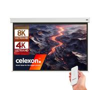 celexon Écran de projection Professional Plus V2.0 sur batterie 240×180 cm (4:3) avec télécommande