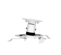 celexon Support pour Plafond Universel PDH130 pour vidéoprojecteur - capacité de Charge jusqu'à 15 kg - inclinable - Distance de Plafond de 13cm - Blanc
