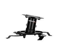 celexon Support pour vidéoprojecteur Universel PDH130 Noir | Support inclinable & pivotant avec Rotation de 360° et Distance au Plafond de 13cm | Charge Max. 15Kg