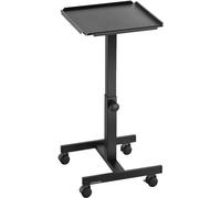 celexon Table de Projection PT1010B | Table pour Projecteur avec Plateau Fixe | Structure en Acier Mobile & Stable avec Hauteur Réglable 60-90 cm | Idéale pour Présentations & Formations