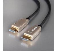 celexon UHD Fibre Optique HDMI 2.0b Câble actif 30m, noir celexon UHD Fibre Optique HDMI 2.0b Câble actif 30m, noir Noir G