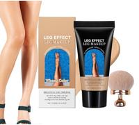 Celeysa Body Coverage Perfector,Celeysa Fond De Teint Jambes Waterproof,Fond De Teint Essence,Maquillage Pour Les Jambes Et Corps Avec Pinceau,For Tattoo Cover Up Natural(Wheat)