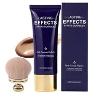 Celeysa Fond De Teint Jambes Waterproof,Fond De Teint Corps,Fond De Teint Essence,Perfecteurs De Couverture Corporelle Longue Durée,Maquillage Pour Les Jambes Et Du Corps,Tattoo Cover Up (C-Profonde)