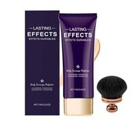 Celeysa Fond De Teint Jambes Waterproof, Fond De Teint Couvrant Corps, Fond De Teint Essence Celeysa Adaptatif, Divy Skin Jambes, Maquillage Pour Les Jambes Et Du Corps Avec Pinceau,74g (Ivory)