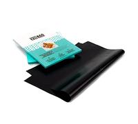 CELI&GO 4 Tapis de Cuisson BBQ Barbacue Plaque Feuilles de Cuisson Four Feuille Grill Anti-Adhésifs, Réutilisables, Lavables, Sans PFOA, Évite la Contamination Croisée - 60 x 40 cm, 1000 utilisations