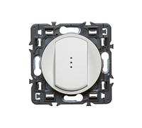 - Celiane interrupteur simple lumineux blanc