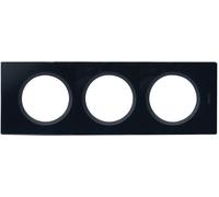 Celiane plaque 3 postes verre piano