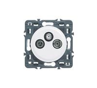 - Celiane prise TV-FM-sat blanc à composer