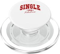 Célibataire Anti-Saint-Valentin et Fabuleuse Saint-Valentin sans Petit ami PopSockets PopGrip pour MagSafe