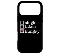 Célibataire ? Enlevé ? Vous n'avez Pas Faim ? Oui ! Meme Funny Foodie Checkmark Coque pour iPhone 17 Pro Max