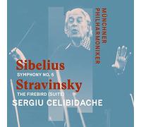 Celibidache Sergiu Munchner Philharmoniker - Sibelius Symphony No. 5 Stravinsky Firebird [Import]
