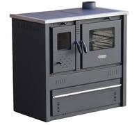 CELIMIKA ECO Cuisinière à bois 10 kW Evacuation Droite Ø120 mm