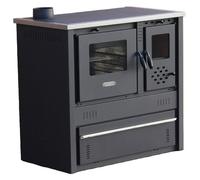 CELIMIKA ECO Cuisinière à bois A+ 10 kW Evacuation Gauche Ø120 mm