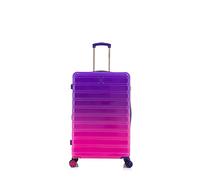 CELIMS - Grande Valise Polycarbonate | Cadenas TSA | Valise Polycarbonate | 75 x 48 x 29 cm | Valise Légère et Résistante avec roulettes 360° | Violet