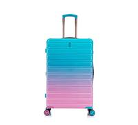 CELIMS - Grande Valise Polycarbonate | Cadenas TSA | Valise Polycarbonate | 75 x 48 x 29 cm | Valise Légère et Résistante avec roulettes 360° | Turquoise