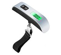 CELIMS - Pèse Bagage Electronique, Avec Fonction Tare, Sangle et Pile Inclus (Quantité, Lot de 2 Pièces)