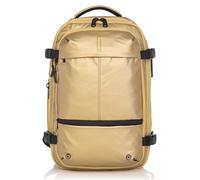 CELIMS - Sac à Dos de Voyage Sous Vide 2026 | Format Valise Cabine 55x35x25 & 55x40x20 | Sac Voyage Ordinateur Portable 17 Pouces | Serrure TSA | Extensible | Imperméable | Champagne