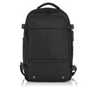 CELIMS - Sac à Dos de Voyage Sous Vide 2026 | Format Valise Cabine 55x35x25 & 55x40x20 | Sac Voyage Ordinateur Portable 17 Pouces | Serrure TSA | Extensible | Imperméable | Noir