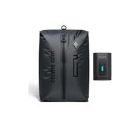 CELIMS - Sac de Compression sous vide 48x33x15cm avec Pompe | Sac Sous Vide | 25L | Étanche & Réutilisable | Gain de place pour Valise | Idéal Valise, Voyage et Maison | Noir