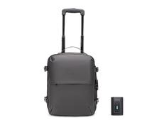 CELIMS - Valise Cabine 40x30x20 cm Ryanair, Transavia, Volotea, Easyjet et + | avec Trolley, sous Vide AirPlus by Cadenas TSA | Bagage Cabine | Sac Avion Ordinateur Portable | Noir
