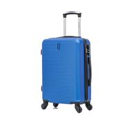 CELIMS - Valise Cabine 55x35x25 Rigide ABS Légère | Bagages Cabine Avion Enfant et Adulte pour W nd et Déplacements d’Affaires | Bleu