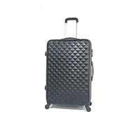 CELIMS Valise Cabine/Moyen/Grande avec ou sans Vanity, Marque Française (Noir (5802), Grande)