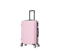 CELIMS - Valise Moyenne 65 cm | Valise Moyenne Taille | Cadenas Intégré | 4 Roues 360º | Rose Pâle