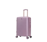 CELIMS - Valise Moyenne Taille Rigide à 4 roulettes Légère Soute 23kg 65cm | Cadenas TSA | Extensible | Bagage Moyenne avec 4 Roues 65cm | Valise W nd | Rose Nuage
