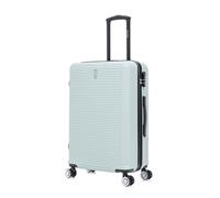 CELIMS - Valise Moyenne Taille Rigide à 4 roulettes Légère Soute 23kg 65cm | Serrure Intégré | ABS | Bagage Moyenne avec 4 Roues 65cm | Valise Week-End | Vert Pastel