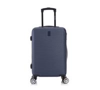 CELIMS - Valise Moyenne Taille Rigide à 4 roulettes Légère Soute 23kg 65cm | Serrure Intégré | ABS | Bagage Moyenne avec 4 Roues 65cm | Valise Week-End | Bleu Marine