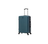 CELIMS - Valise Moyenne Taille Rigide à 4 roulettes Légère Soute 23kg 65cm | Serrure Intégré | ABS | Bagage Moyenne avec 4 Roues 65cm | Valise Week-End | Vert