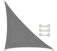 CelinaSun Voile d'ombrage Pare-Soleil Jardin Balcon Polyéthylène HDPE Respirant Triangle 3 x 3 x 4,25 m Anthracite