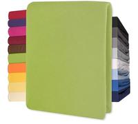 CelinaTex Lucina Drap-Housse Coton 200x200-200x220 cm Vert