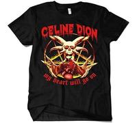 Celine Dion My Heart Will Go on T-Shirt, Funny Death Metal, Men's Sizes Size S