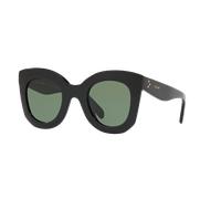 Celine Femme Sunglass CL4005IN - Couleur du Monture: Noir, Couleur de Lentille: Vert